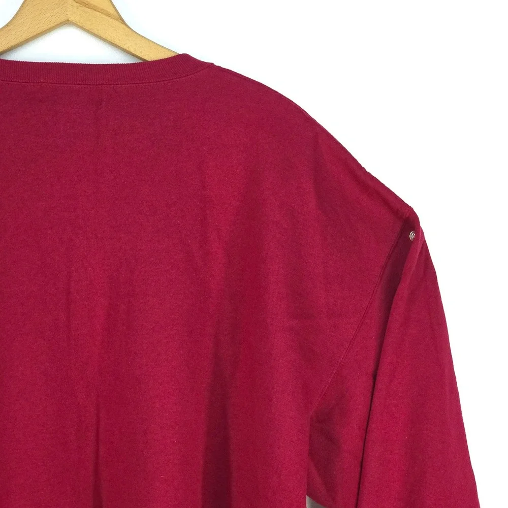 Ivy Club Classics Golf Crewneck‎ Mens XL Maroon 90s Embroidered Retro Throwback
